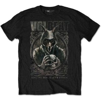 VOLBEAT Goat with Skull Slim Fit T-shirt