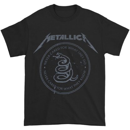 METALLICA Snake Black T-shirt