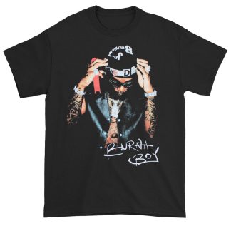 BURNA BOY Photo & Logo T-shirt