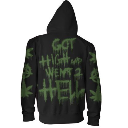 BLACKCRAFT CULT Went To Hell BRB Hooded Sweatshirt - Image 2