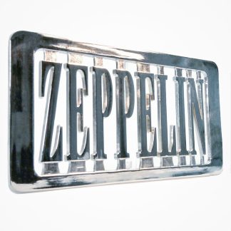 LED ZEPPELIN Logo Silver Chrome Buckle Belt Buckle