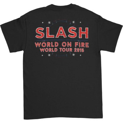 SLASH USA Flag 2015 Tour T-shirt - Image 2