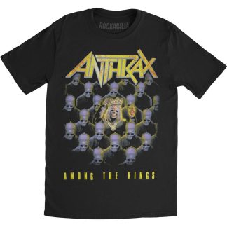 ANTHRAX Among The Kings World Tour 2018 Slim Fit T-shirt