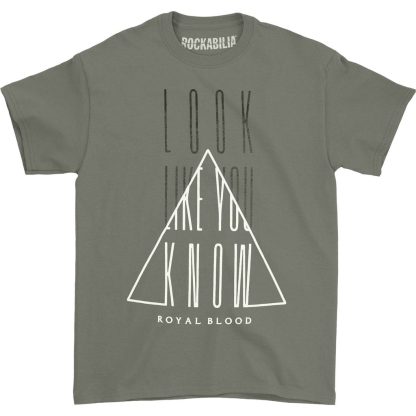 ROYAL BLOOD Looks Like I Know You (Grey) T-shirt