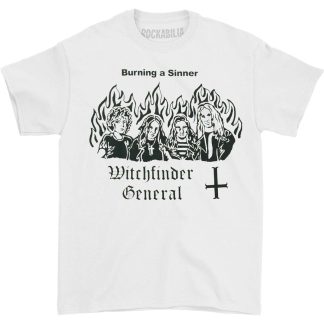 WITCHFINDER GENERAL (BAND) Burn a Witch T-shirt