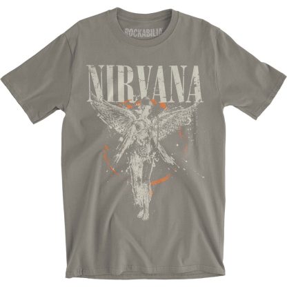 NIRVANA Galaxy In Utero Slim Fit T-shirt