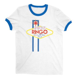 RINGO STARR 2017 Ringo And His All Stars Band Ringer T-shirt