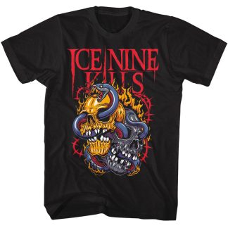 ICE NINE KILLS  Snake Skulls T-shirt